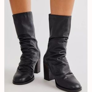 Free People Elle Block Heel Boots